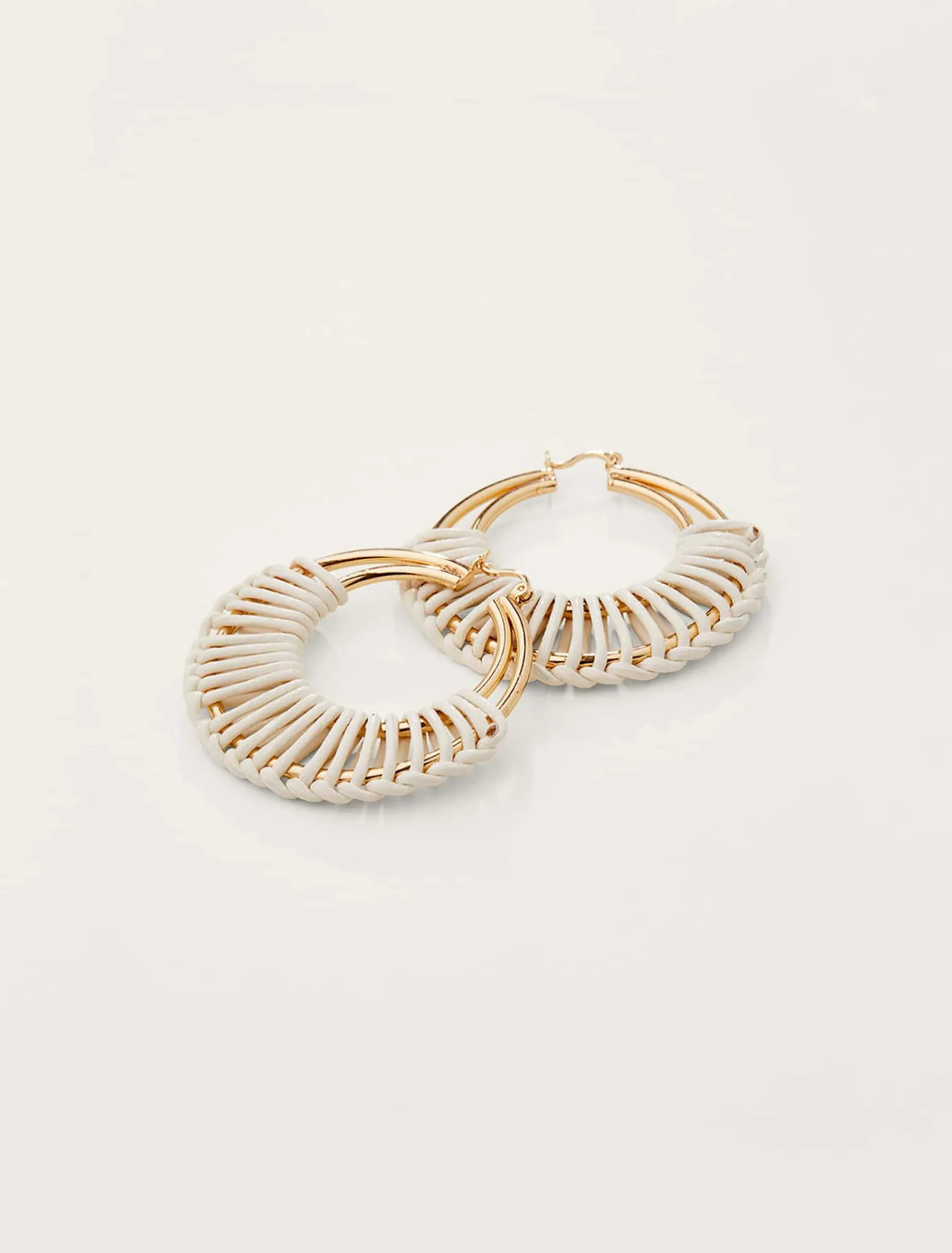 Woven Hoop Earrings