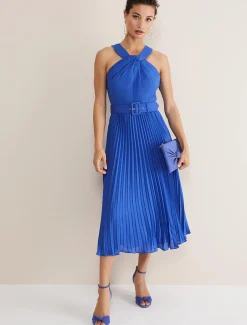 Yas Twist Neck Dress