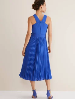 Yas Twist Neck Dress