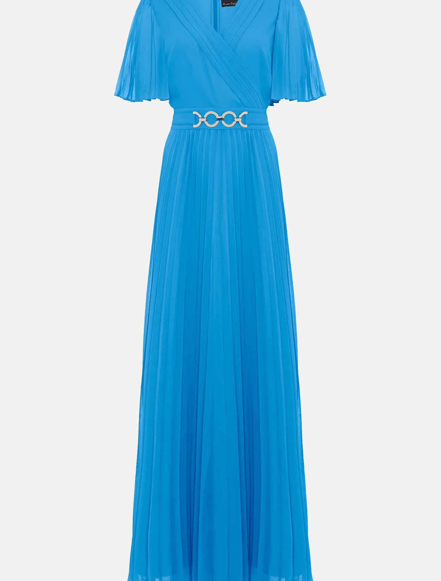 Yasmina Pleated Maxi Dress