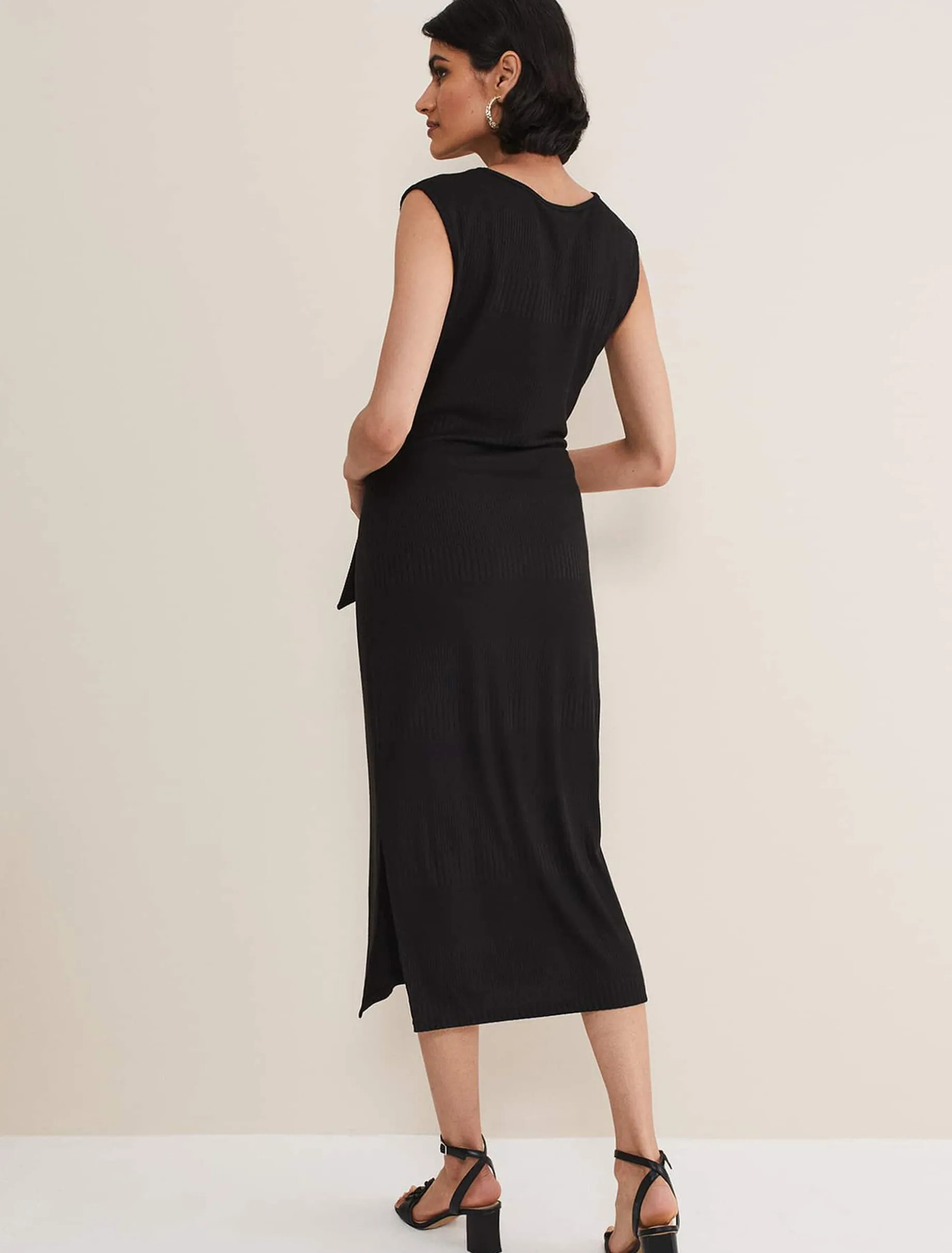 Yazmina Jersey Sleeveless Midi Dress