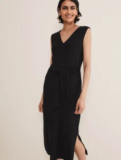 Yazmina Jersey Sleeveless Midi Dress