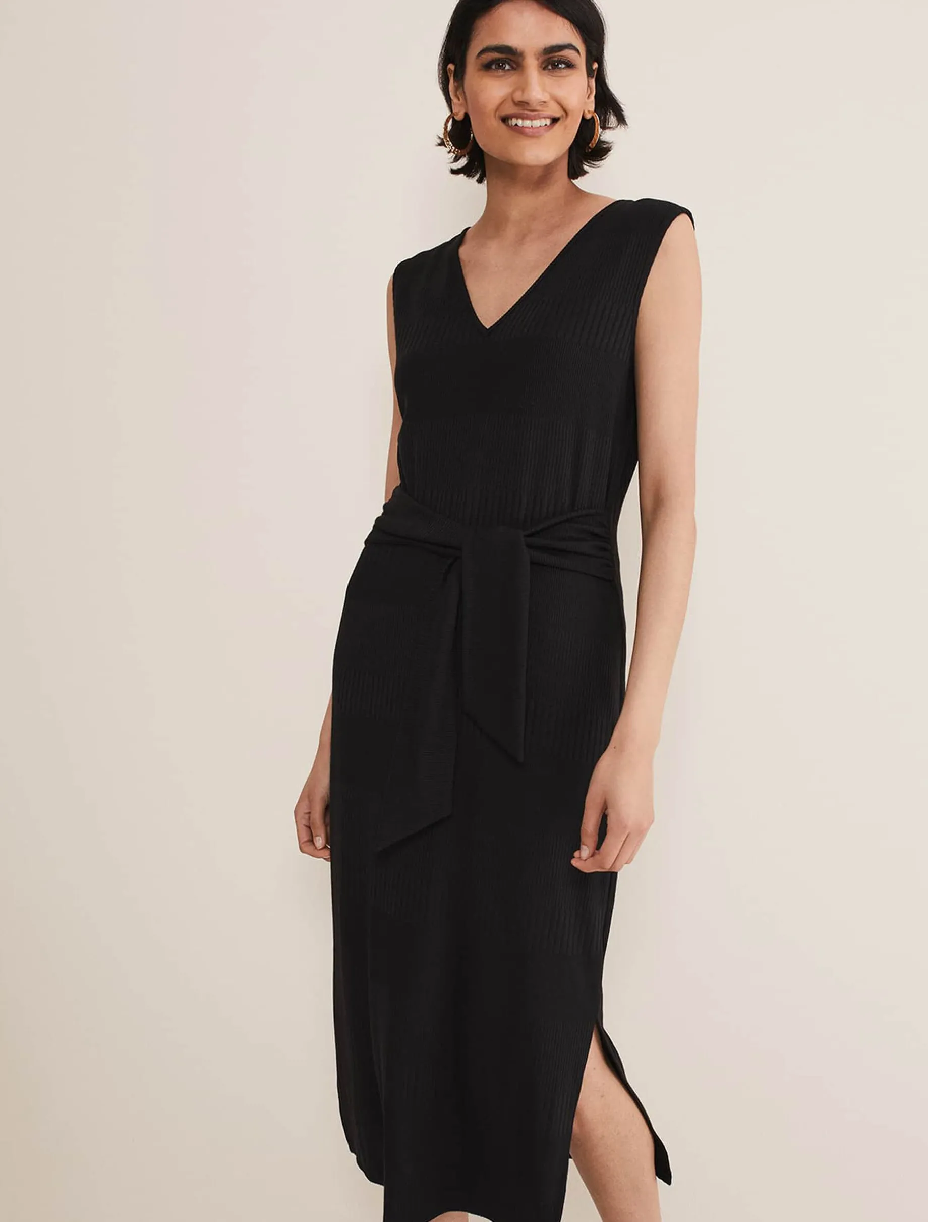 Yazmina Jersey Sleeveless Midi Dress