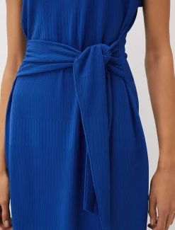 Yazmina Tie Waist Jersey Midi Dress