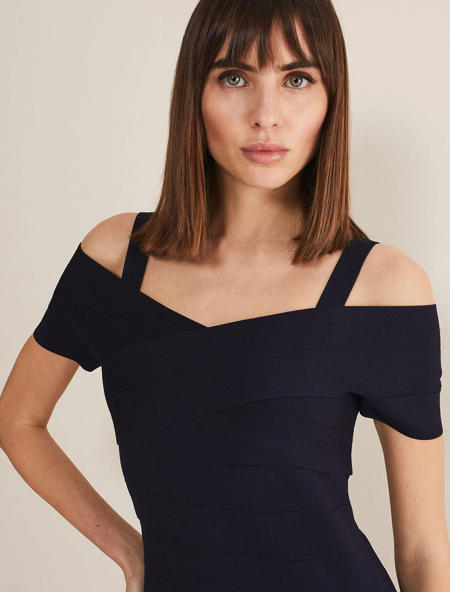 Zella Knitted Bandage Dress