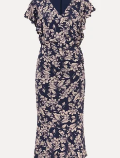 Zendaya Floral Jersey Dress