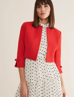 Zoele Bow Detail Jacket