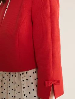 Zoele Bow Detail Jacket