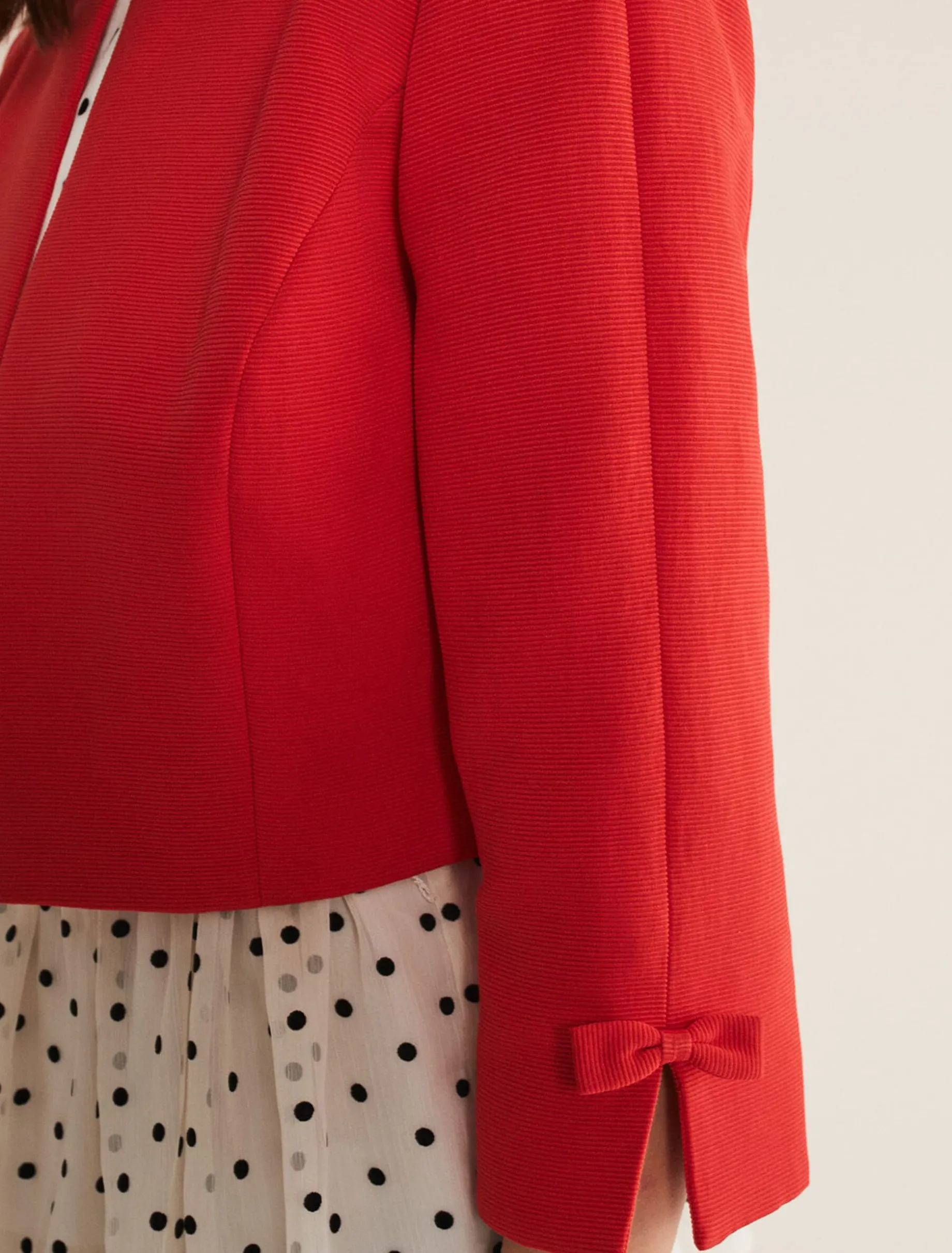Zoele Bow Detail Jacket