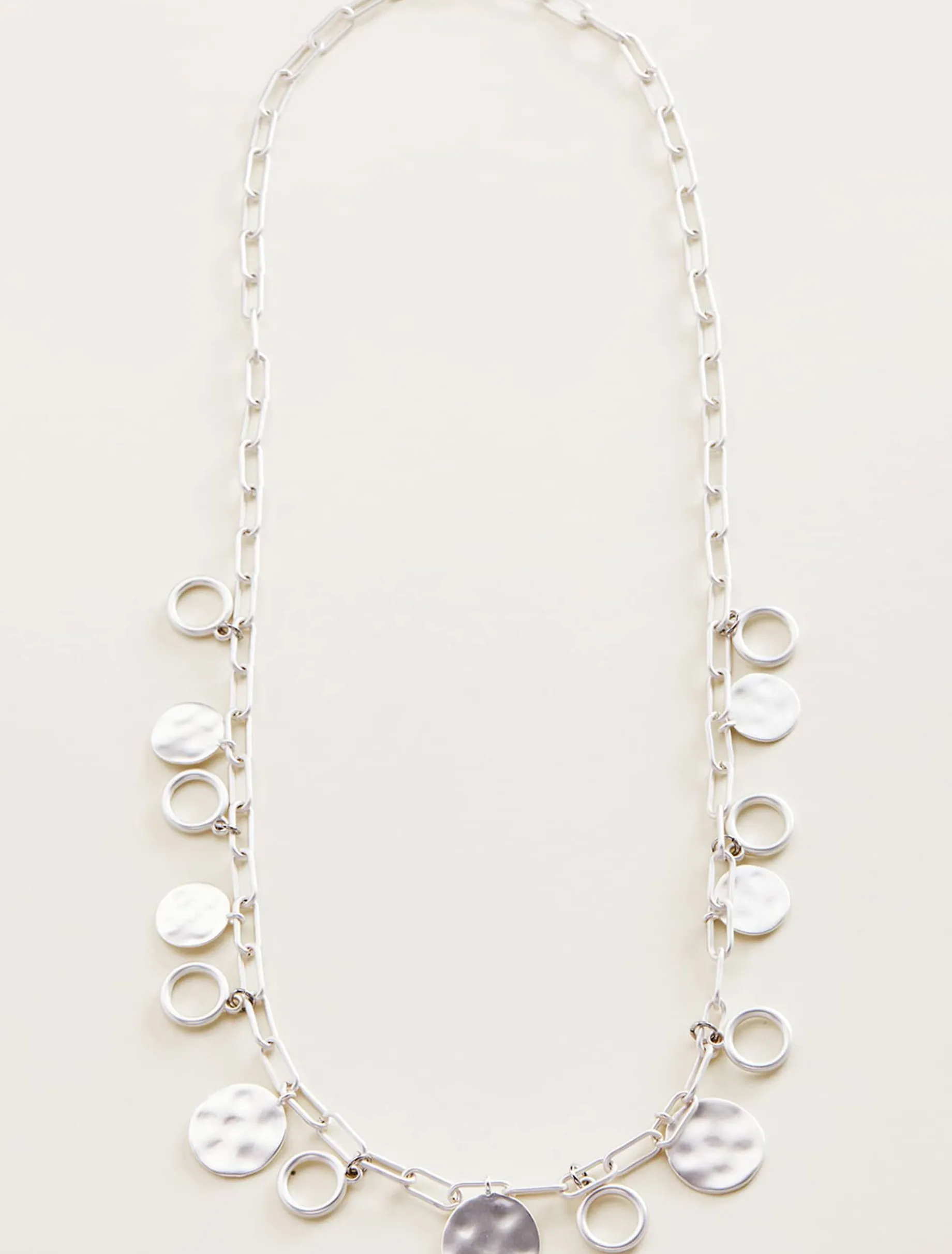 Zoia Long Chain Pendant Necklace
